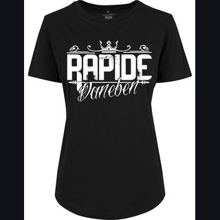 Crowned Rapide Daneben Logo Girlie T-Shirt